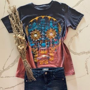 M- (7/8) Disney Coco Bleached T shirt